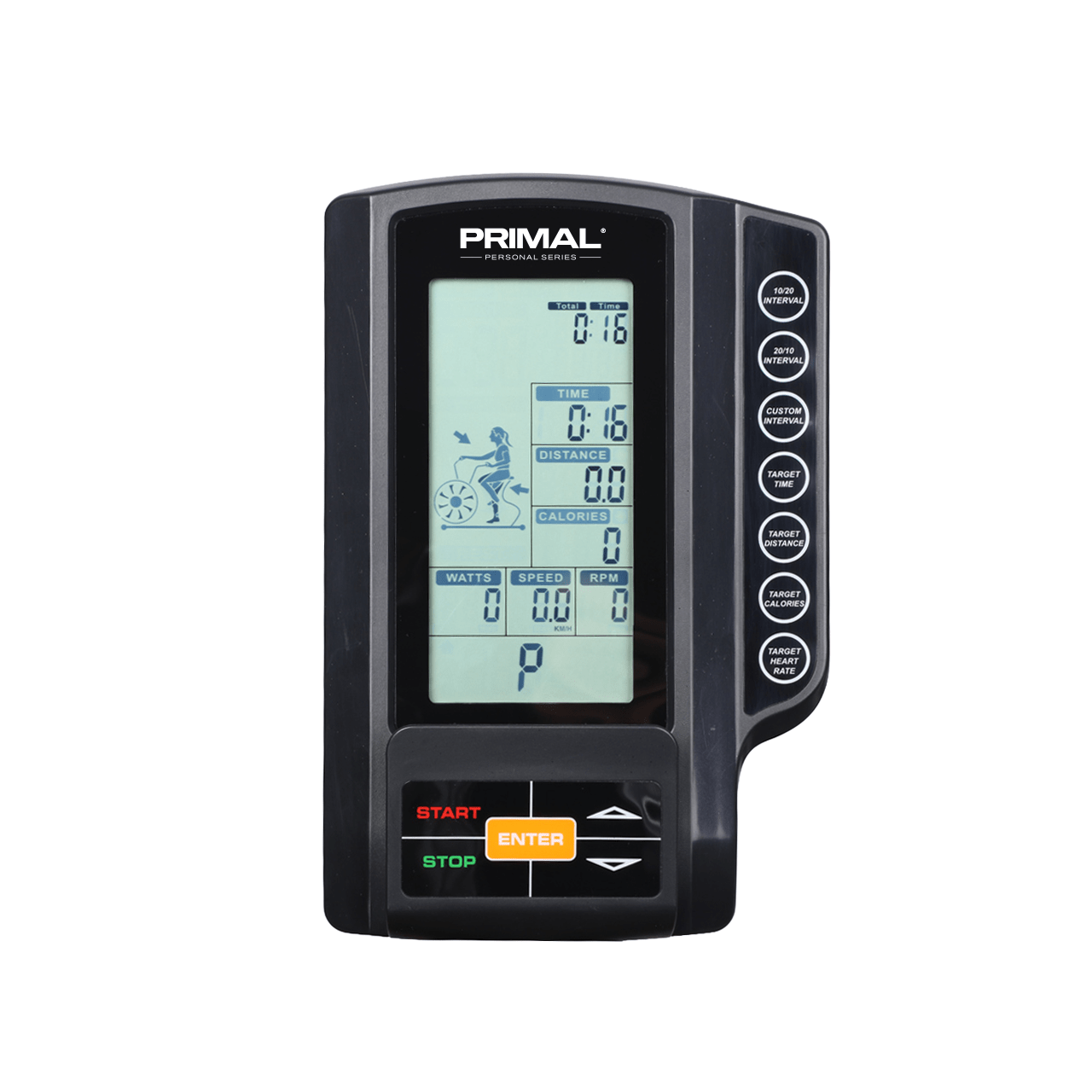 Primal Personal Series Home HIIT Air Bike - Image 2