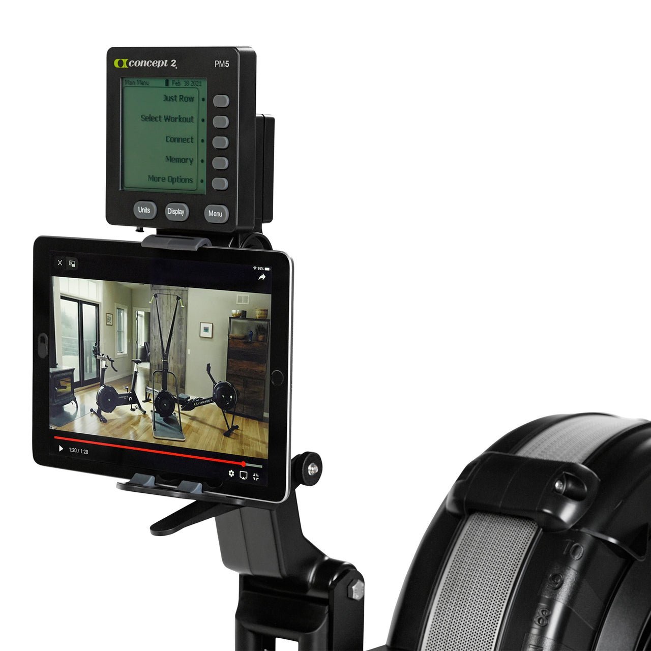 Concept 2 Model D PM5 (Black) RowErg - Image 2