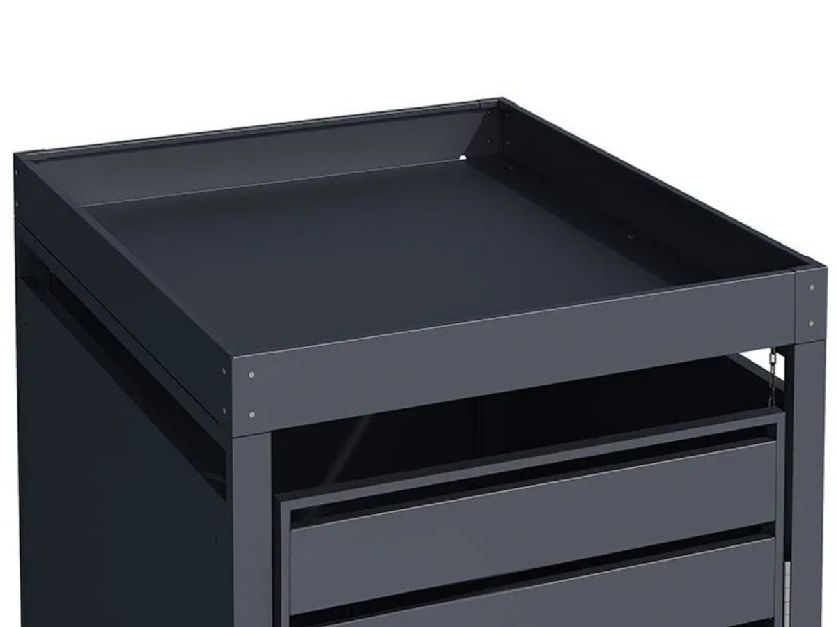 Anthracite Grey Wheelie Bin Storage With Planter- Single Bin Store - Image 4